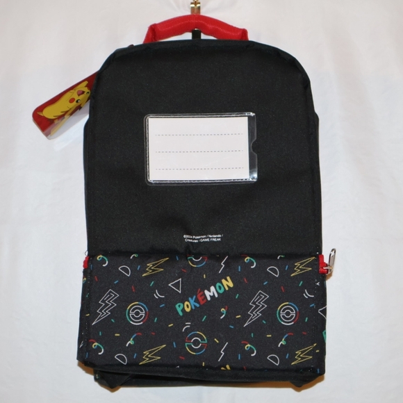 Pokémon Pikachu Thermos Dual Compartment Insulated Lunch Bag. New. - Picture 4 of 16